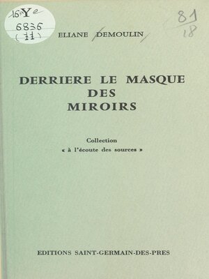 cover image of Derrière le masque des miroirs